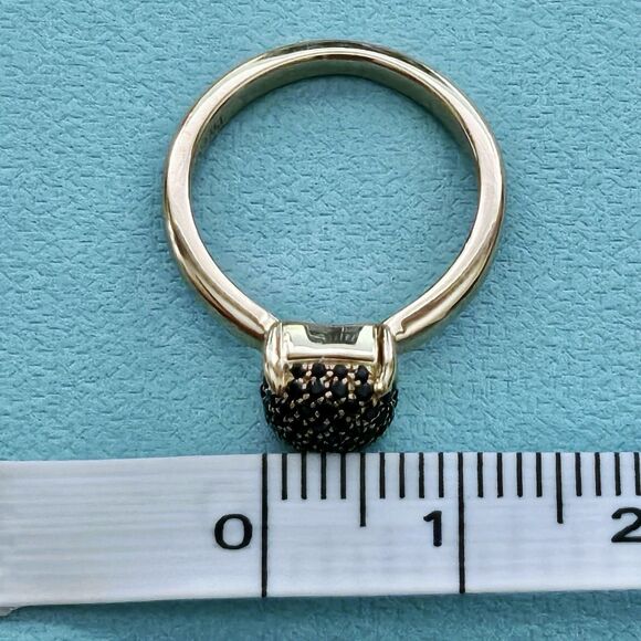 RARE Tiffany & Co. Spinel Sugar Stack 18K Rose Gold Paloma Picasso Ring 4 US - Picture 7 of 8